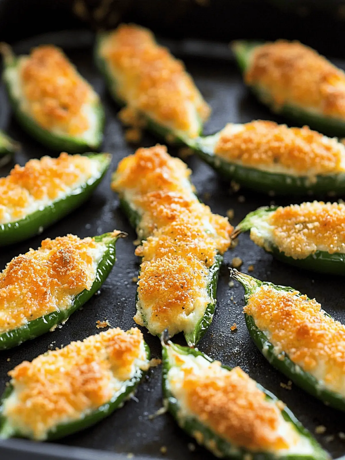 Crispy Baked Jalapeño Poppers