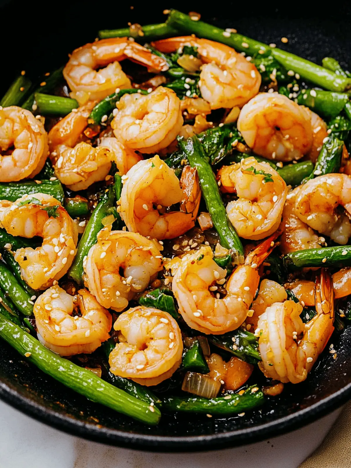 20-Minute Honey Garlic Shrimp Stir Fry