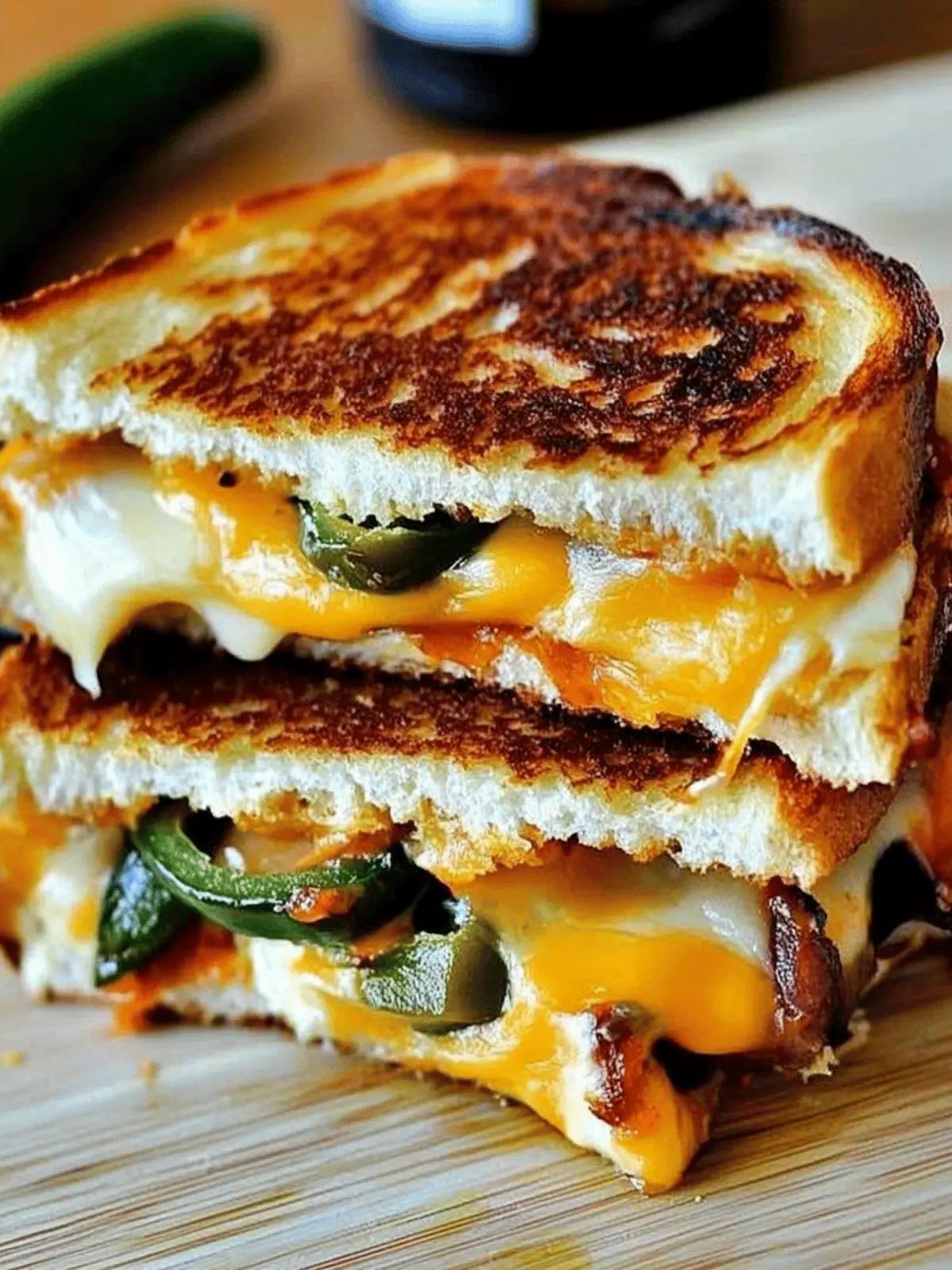 Jalapeno Popper Grilled Cheese