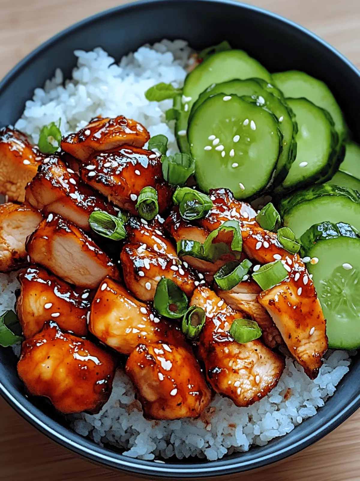 Sticky Honey Gochujang Chicken (Air Fried or Baked)