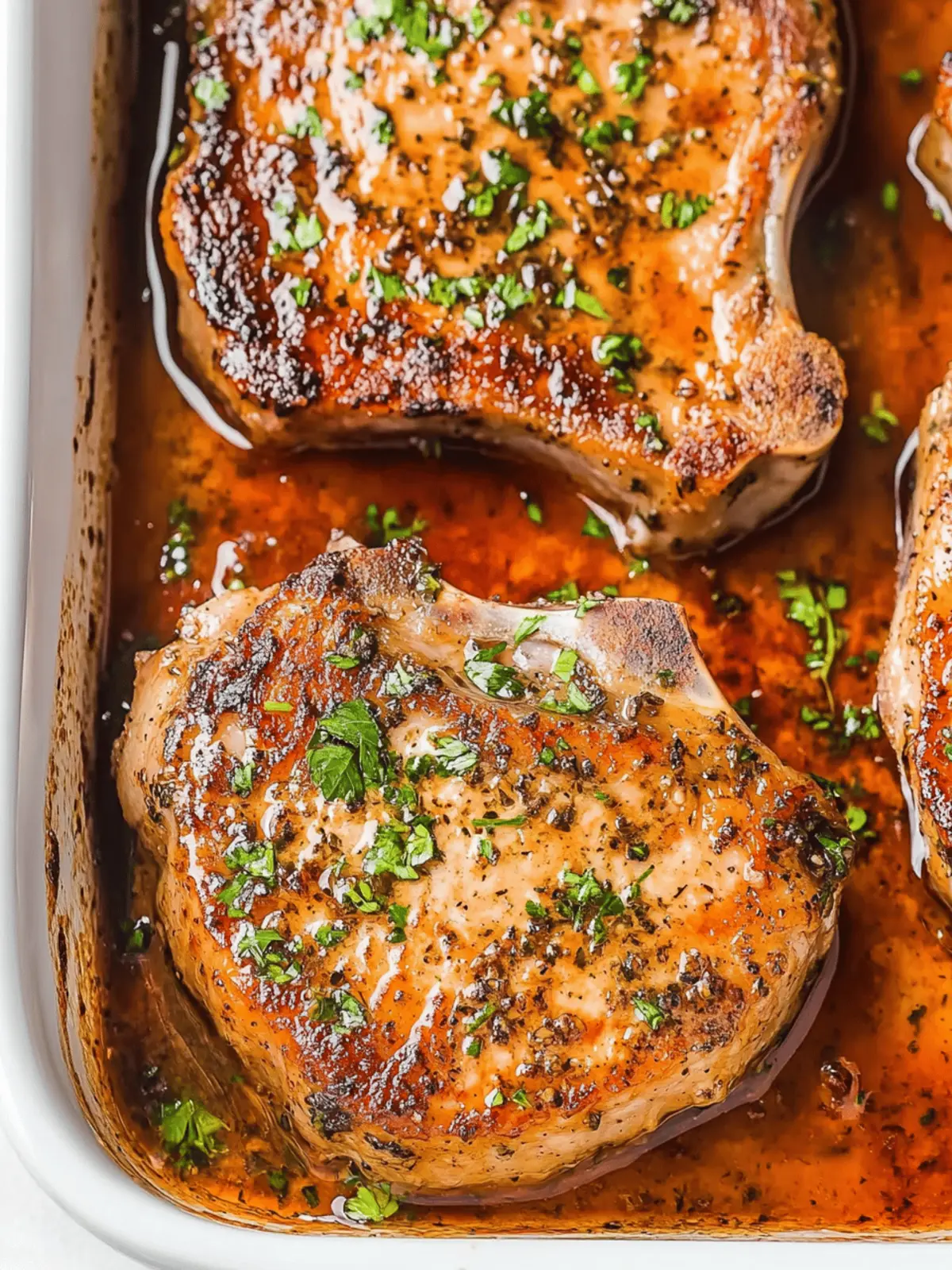 Baked Ranch Pork Chops