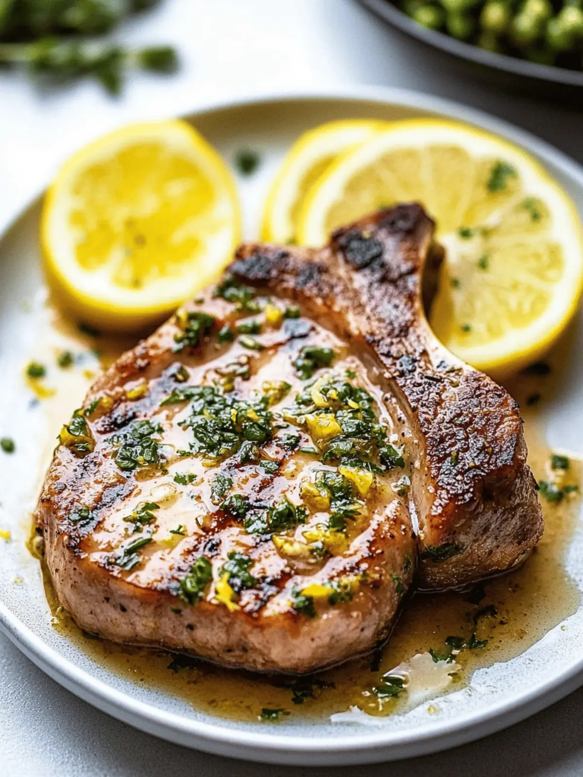 Savor Juicy Lemon Butter Pork Chops in Just 30 Minutes