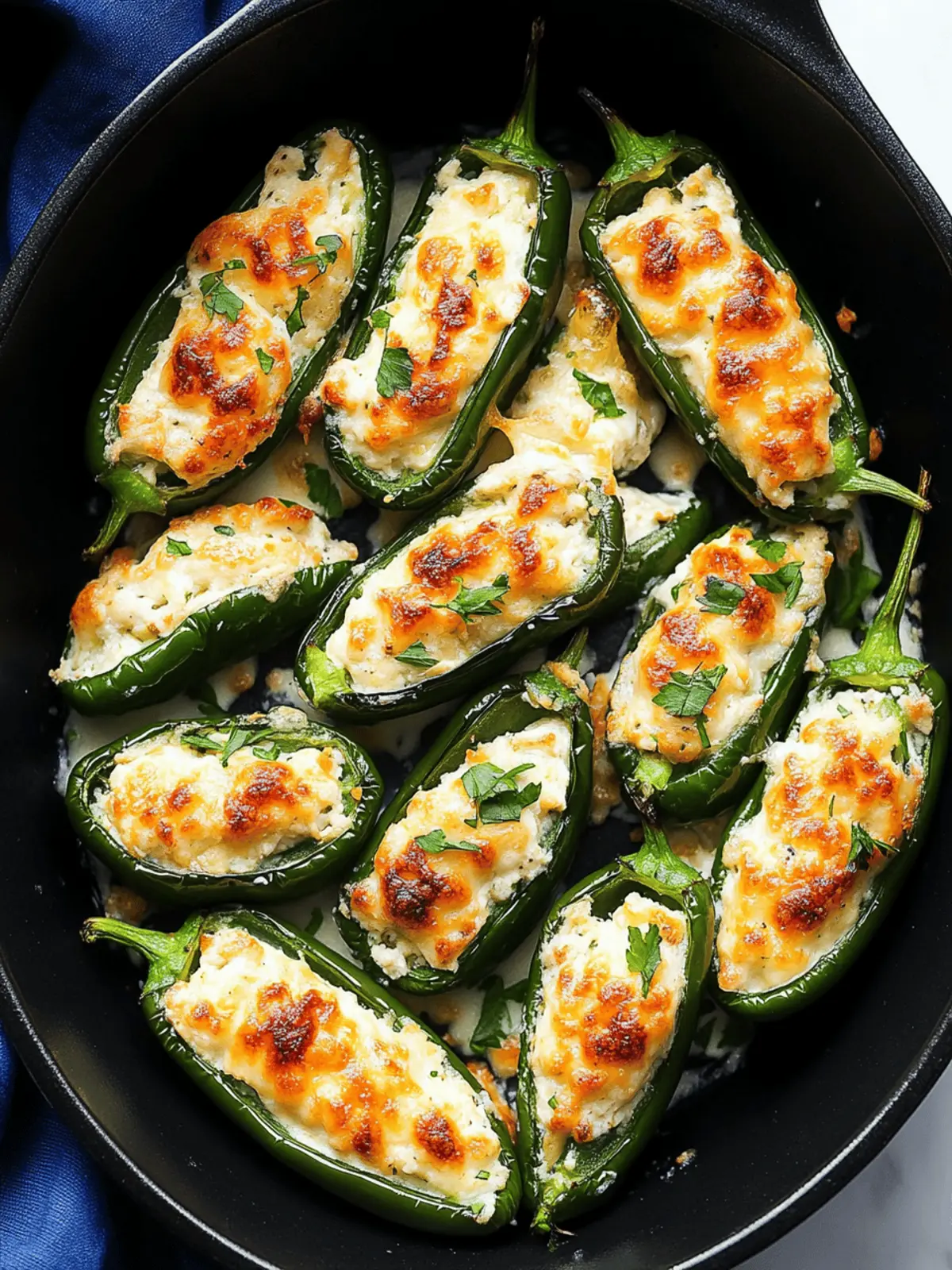 Cream Cheese Stuffed Jalapeno Peppers
