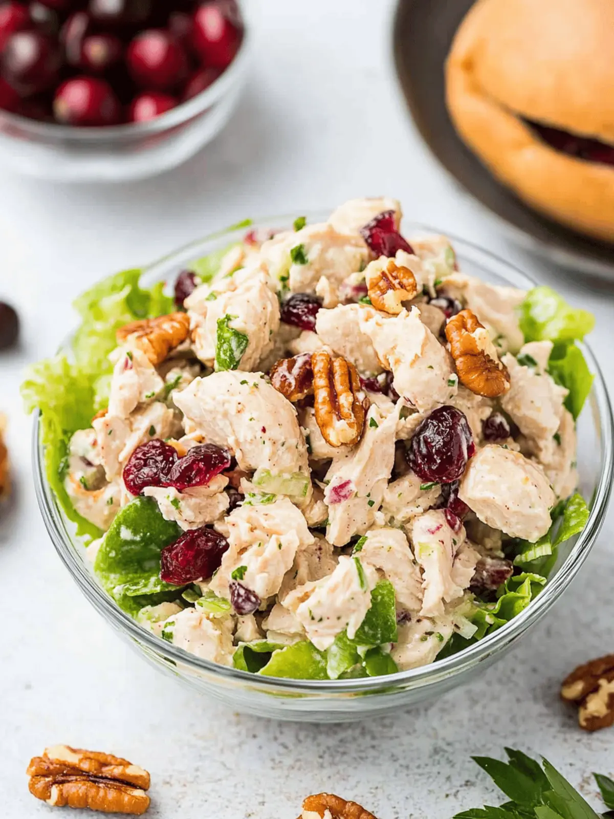 Cranberry Pecan Chicken Salad: A Quick, Creamy Delight