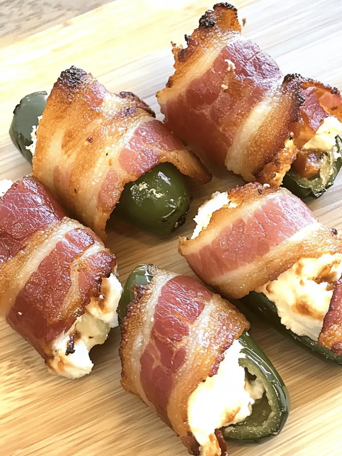 Bacon Wrapped Jalapeno Poppers