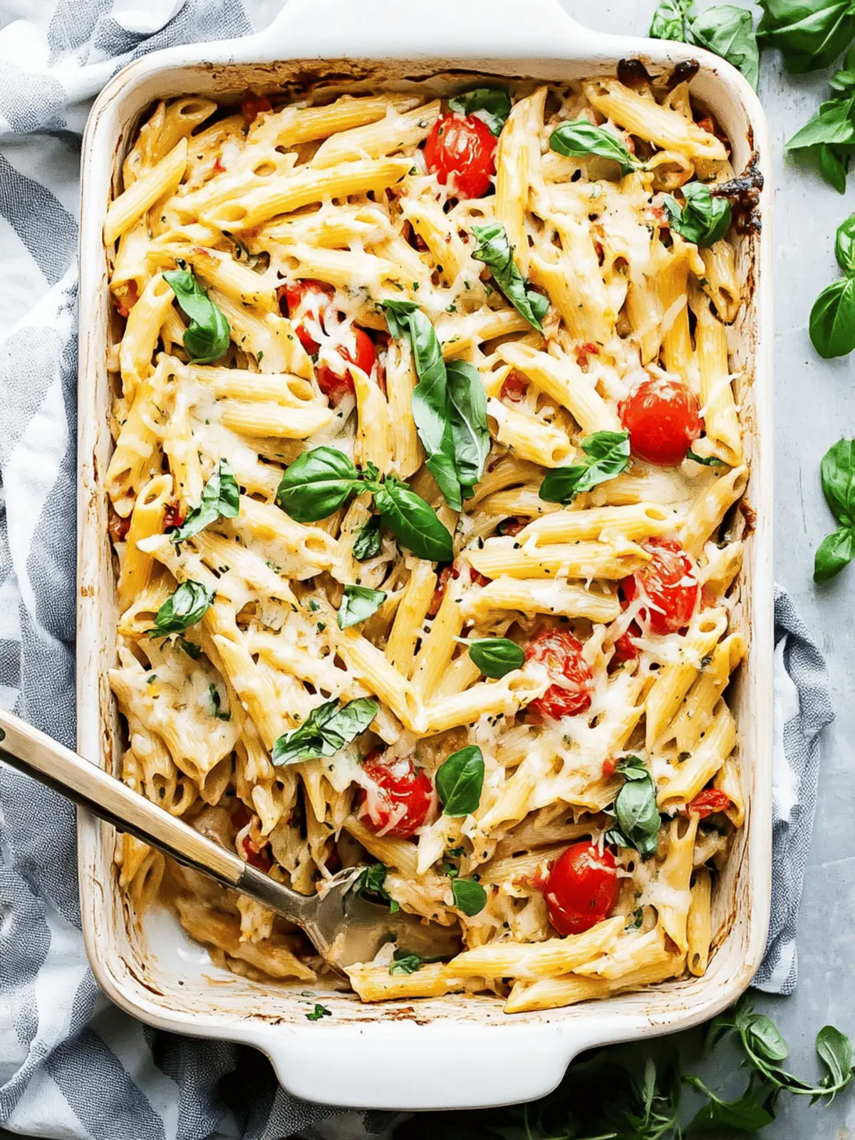 Delicious Summer Pasta Dump-and-Bake for Busy Weeknights