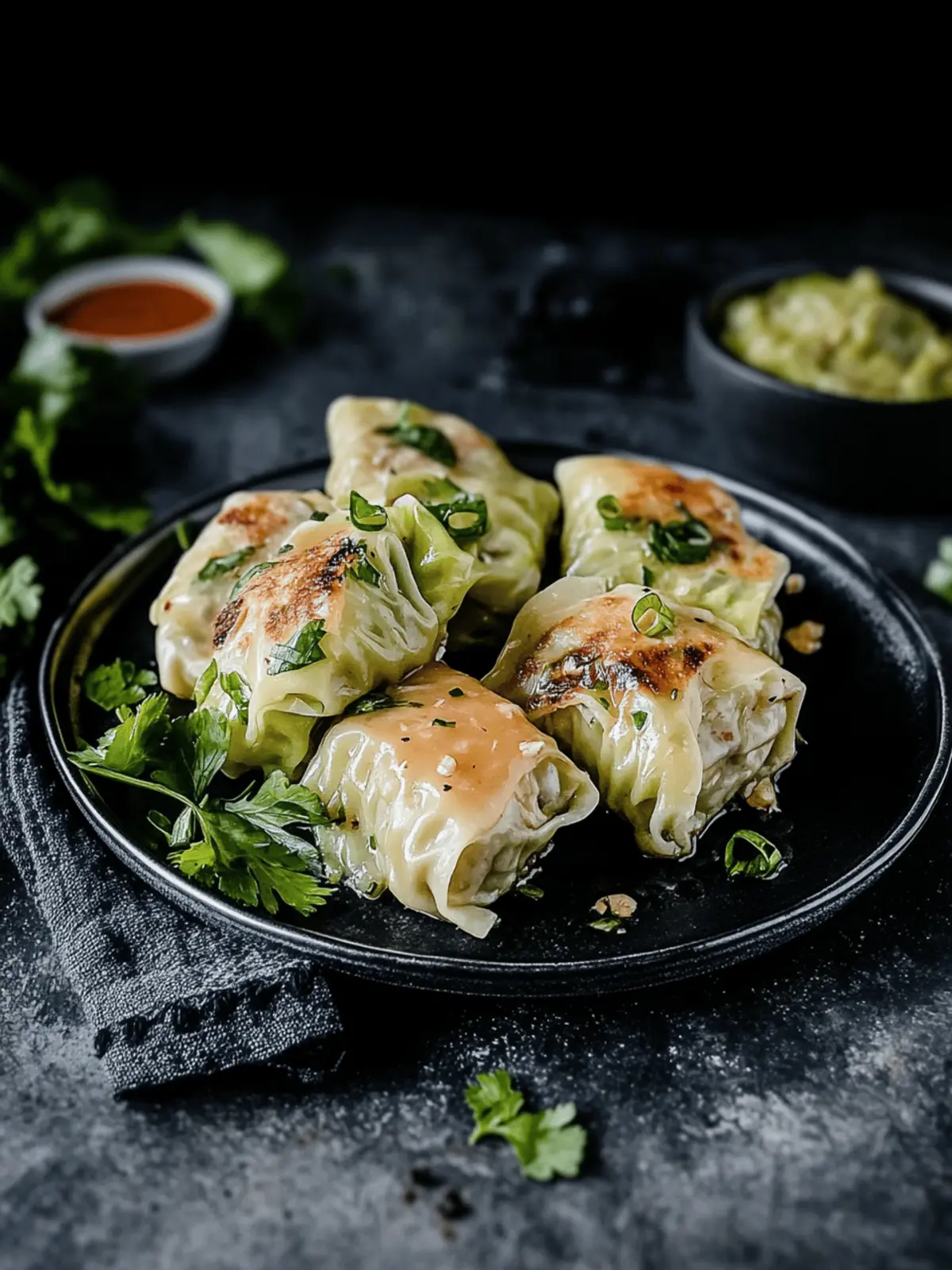 Low carb chicken dumplings