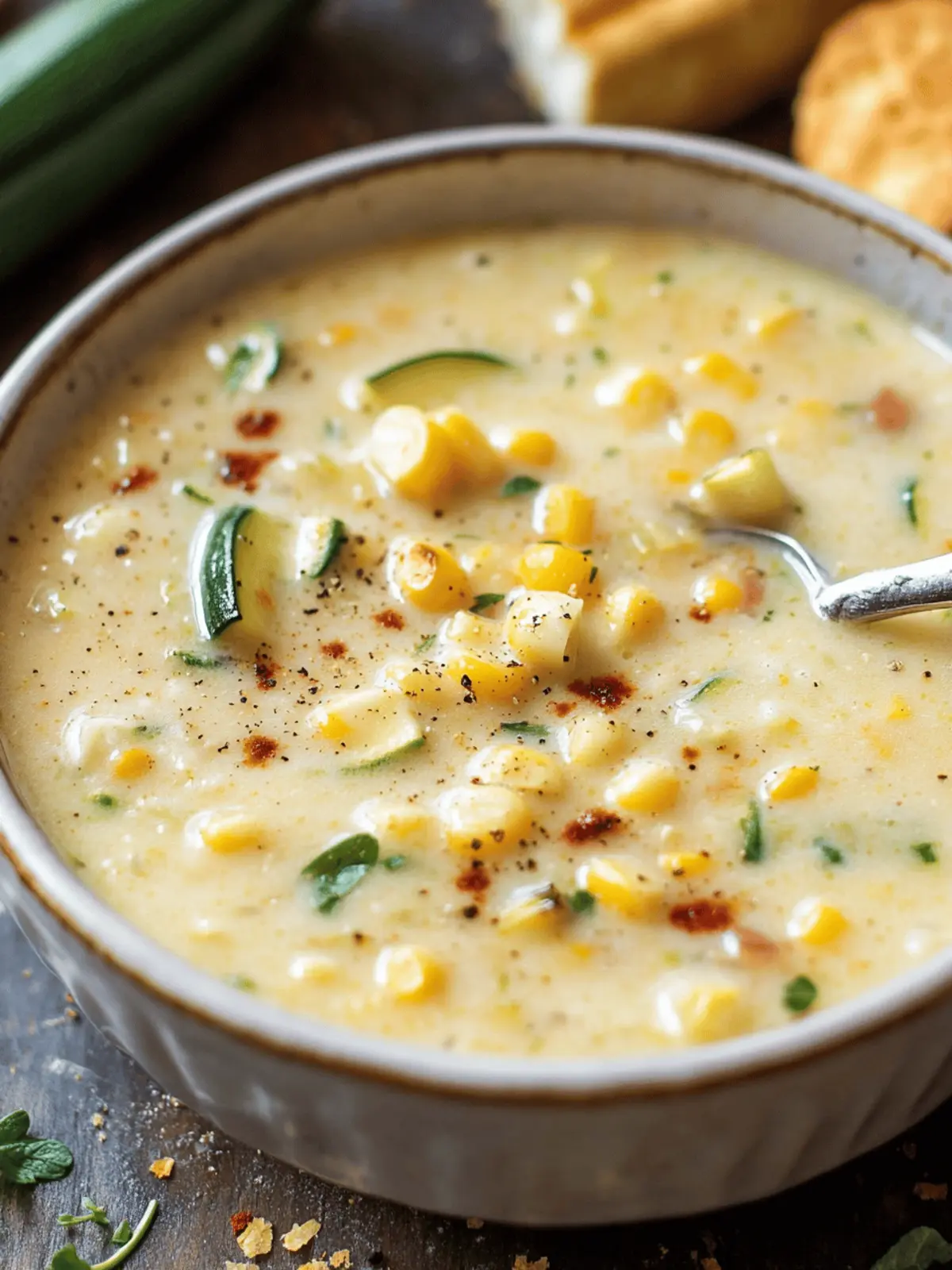Delicious Summer Corn and Zucchini Chowder Recipe You’ll Love
