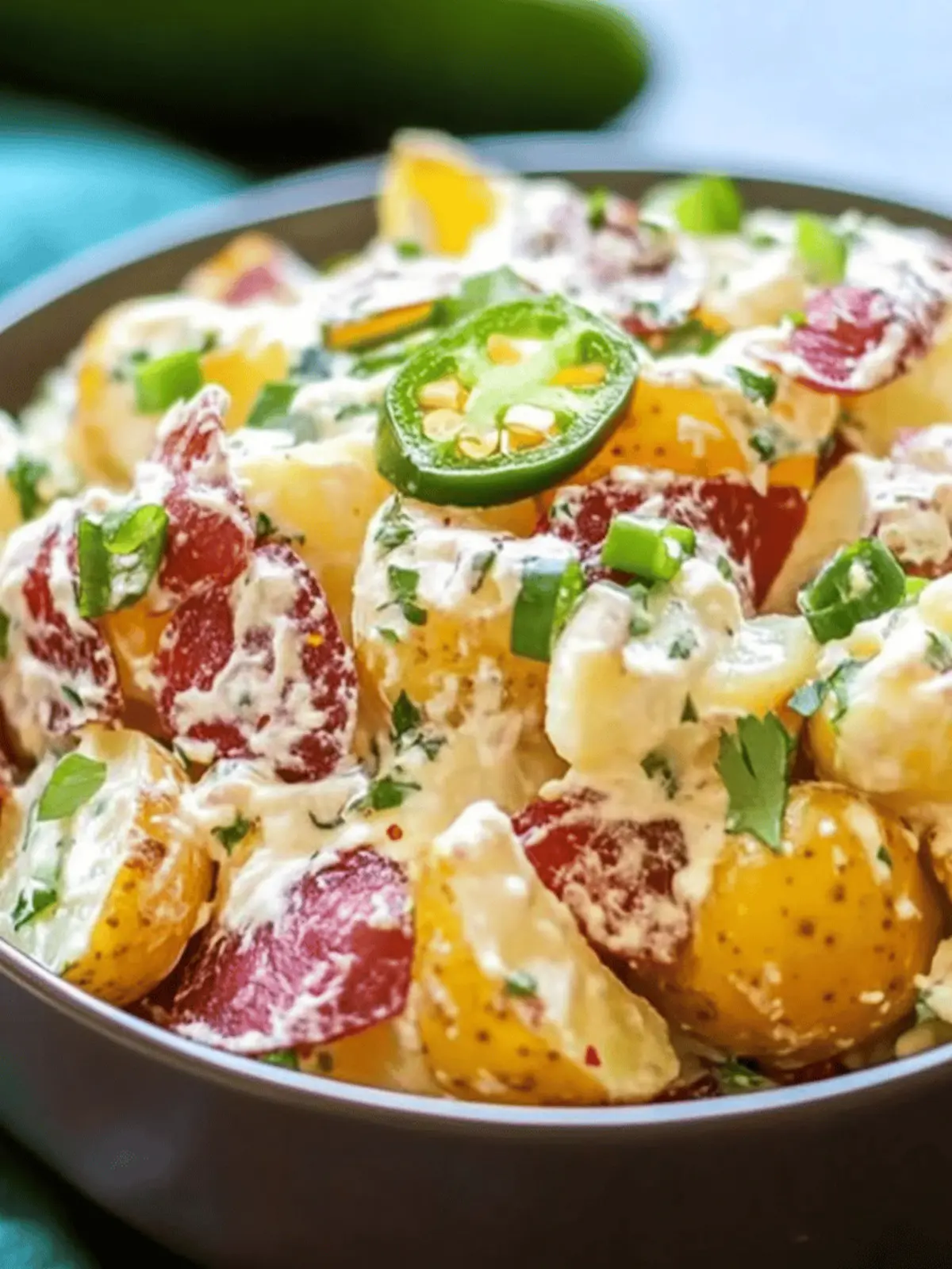 Jalapeno Popper Potato Salad