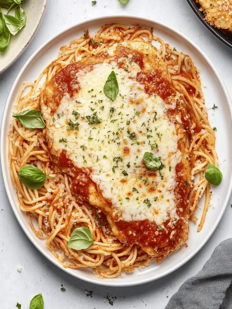Healthy Baked Chicken Parmesan
