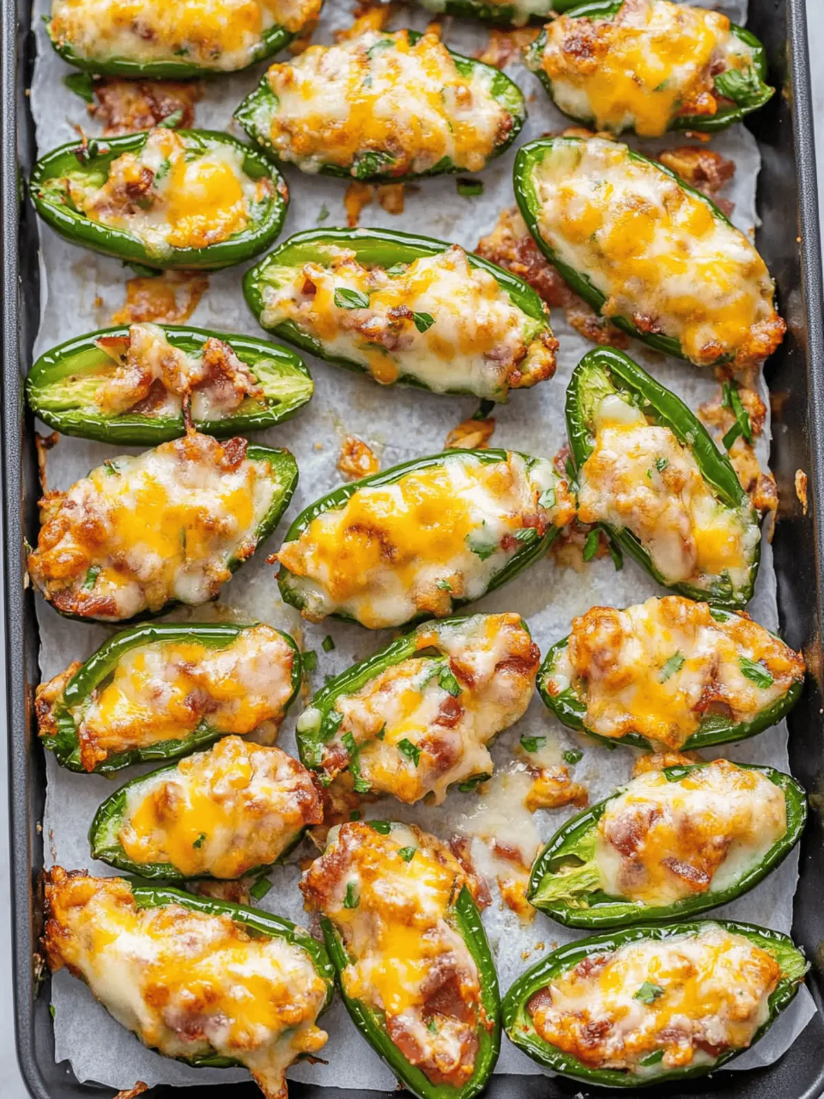 Baked Jalapeno Poppers