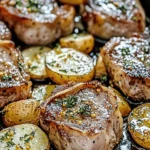 Sheet Pan Pork Chops and Potatoes 30 Minutes Easy Delicious