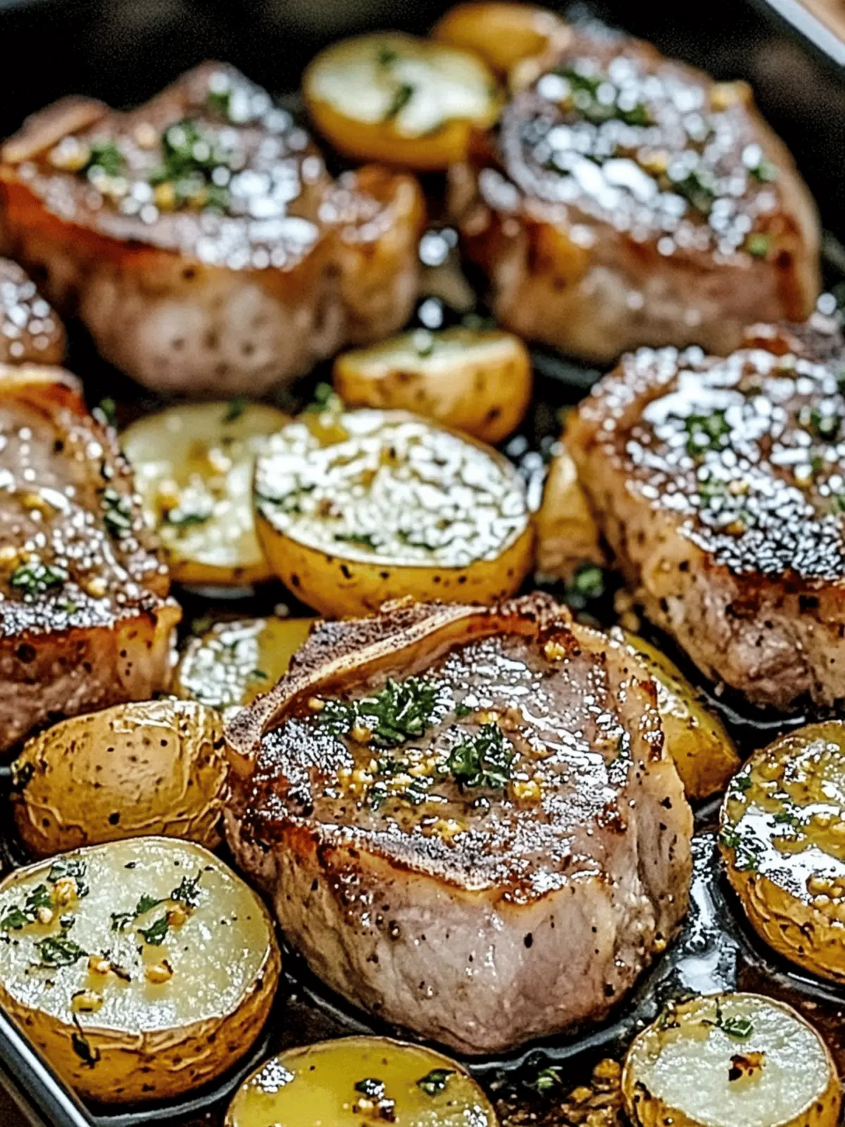 Sheet Pan Pork Chops and Potatoes 30 Minutes Easy Delicious