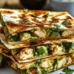 Chicken Avocado Quesadillas