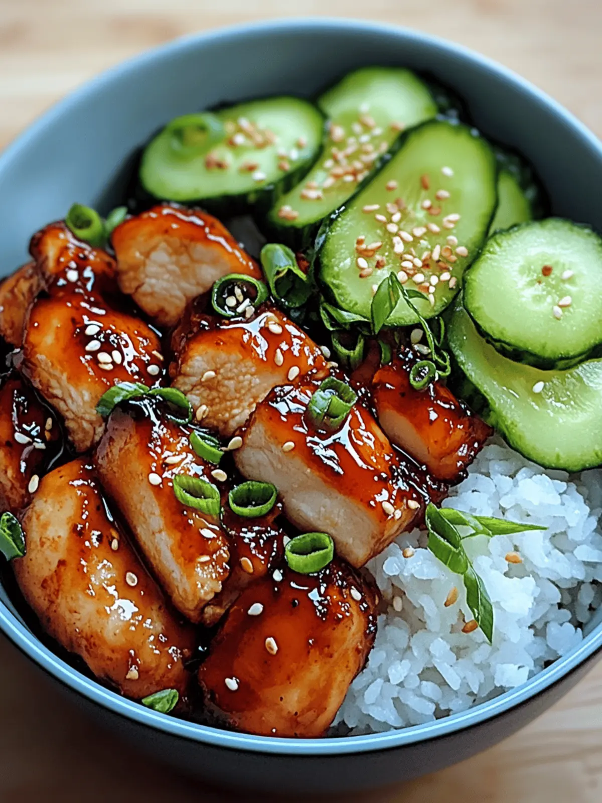 Sticky Honey Gochujang Chicken (Air Fried or Baked)