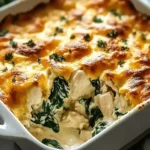 Creamy Chicken and Spinach Casserole