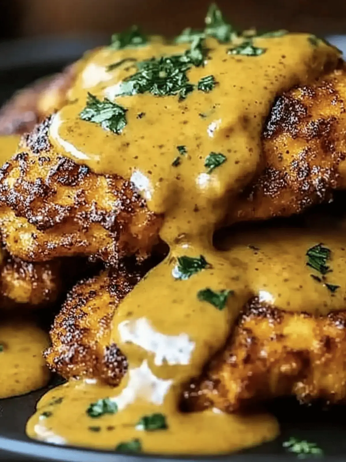 Pretzel Chicken with Mustard-Cheddar Sauce: Your New Favorite!