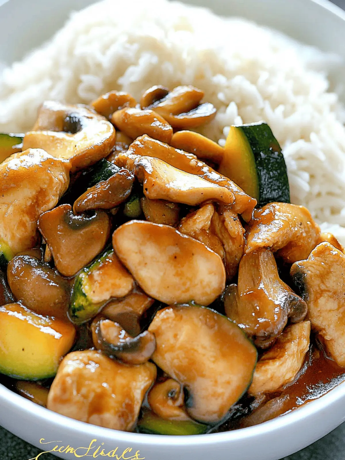 Panda Express Mushroom Chicken Copycat