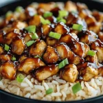 Honey BBQ Chicken Rice – The Best 1-Pan Family Dinner (50 Min)