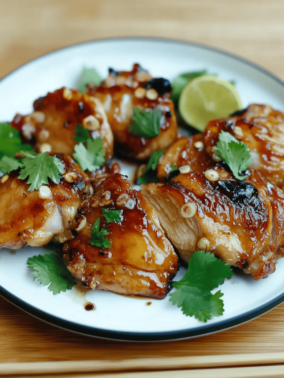 Viral Garlic Miso Chicken Thighs (Air Fryer or Oven)