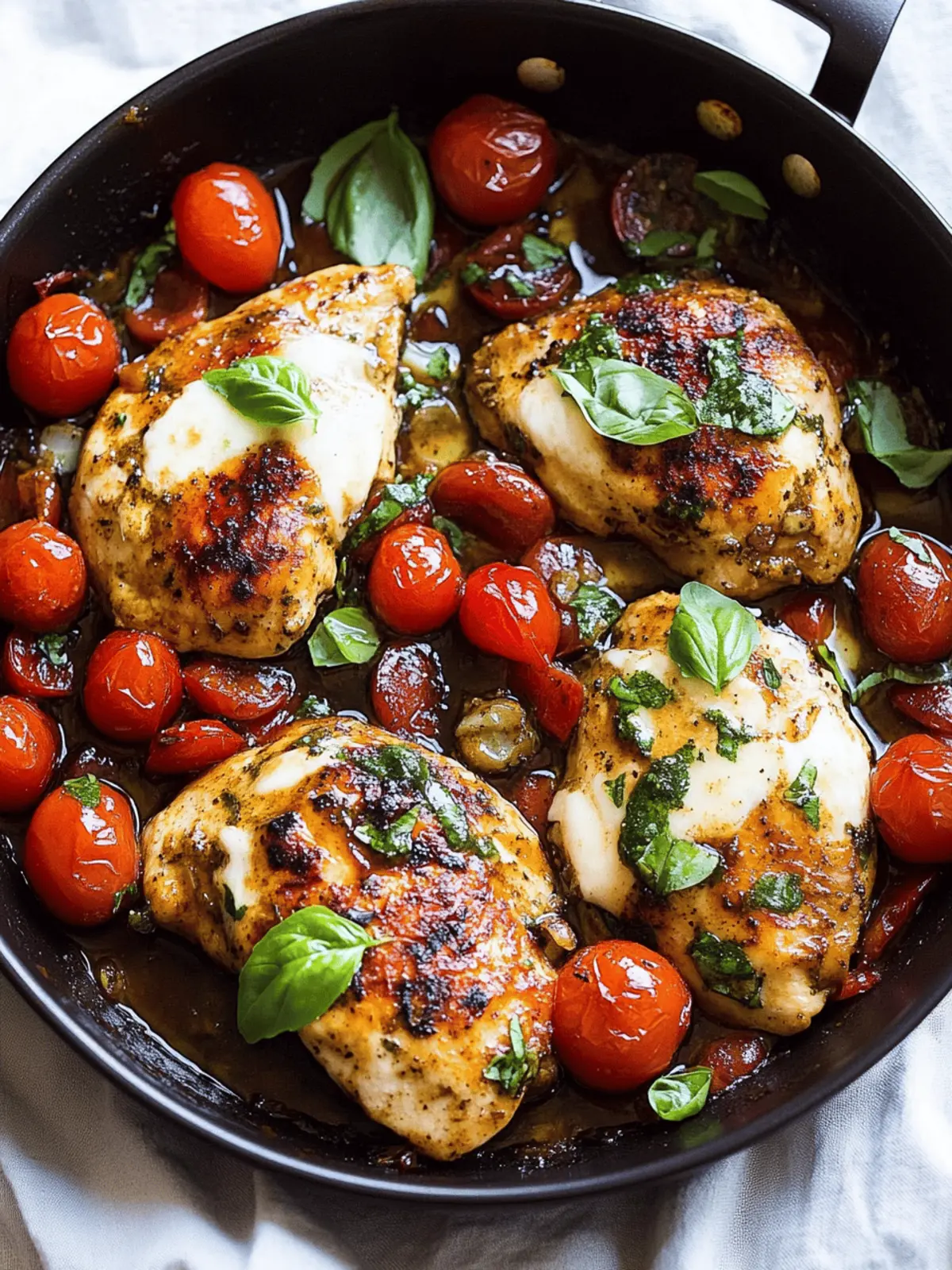 One Pan Balsamic Chicken