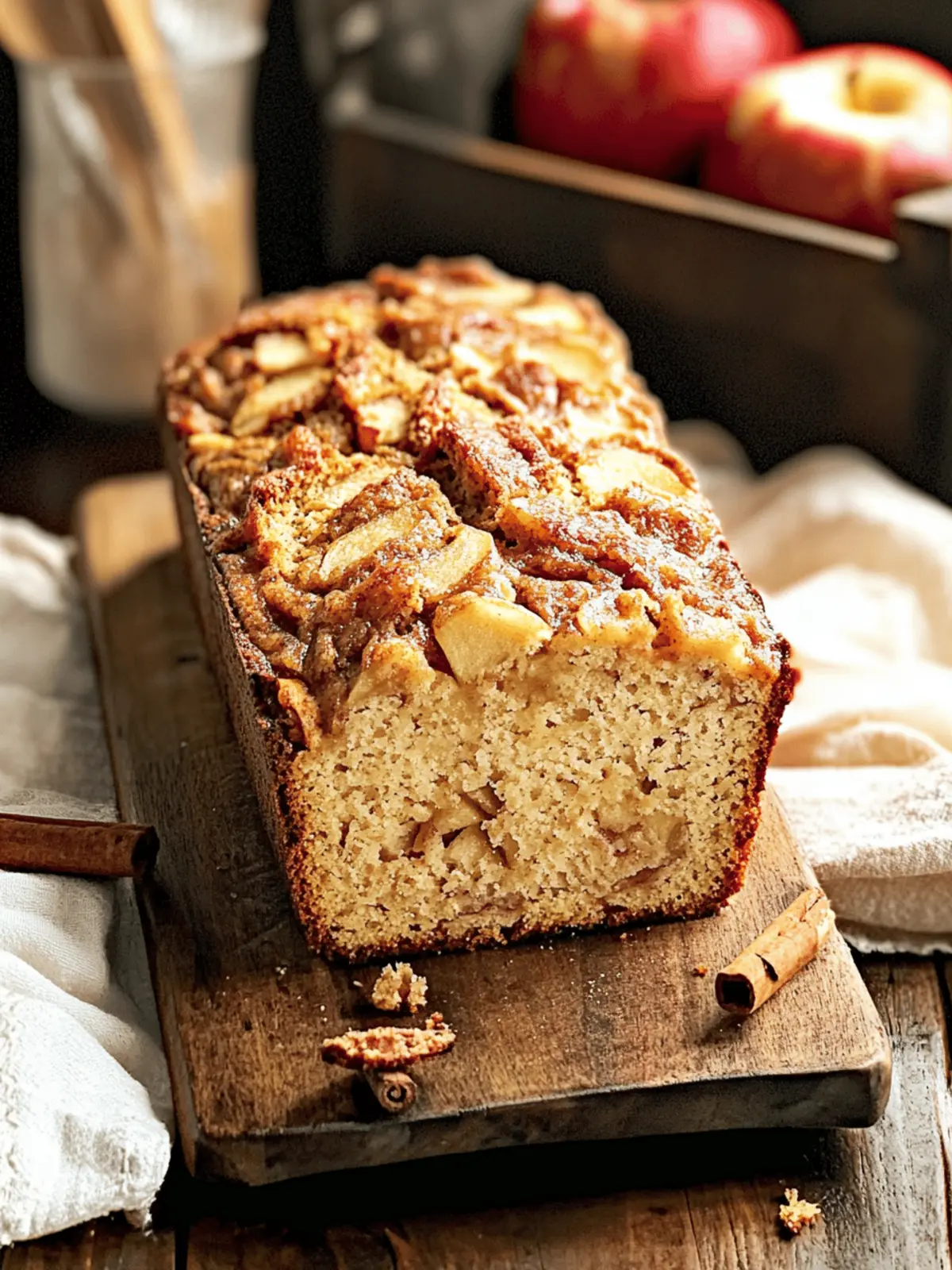 Cinnamon Apple Bread