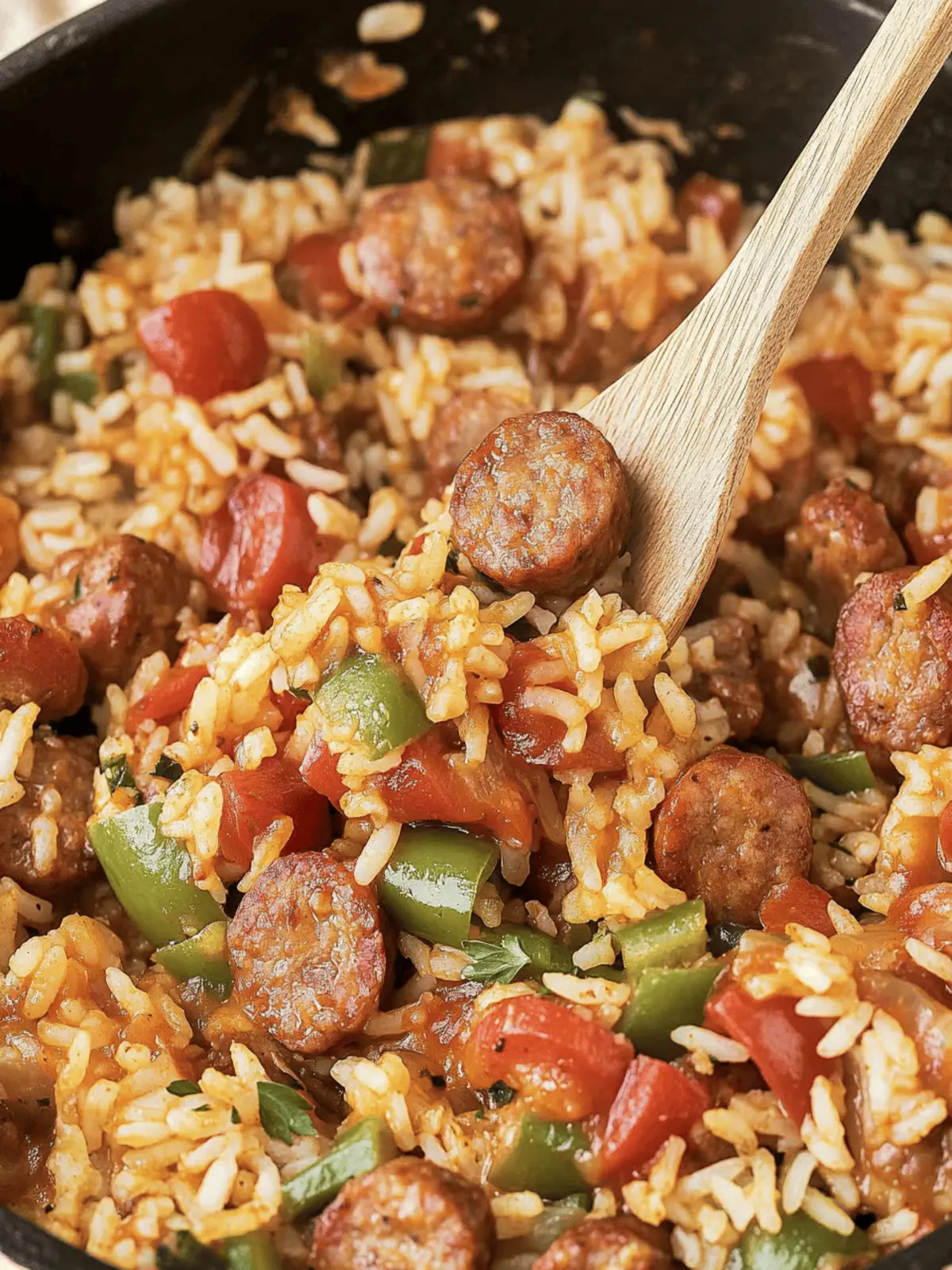 Cajun Sausage and Rice