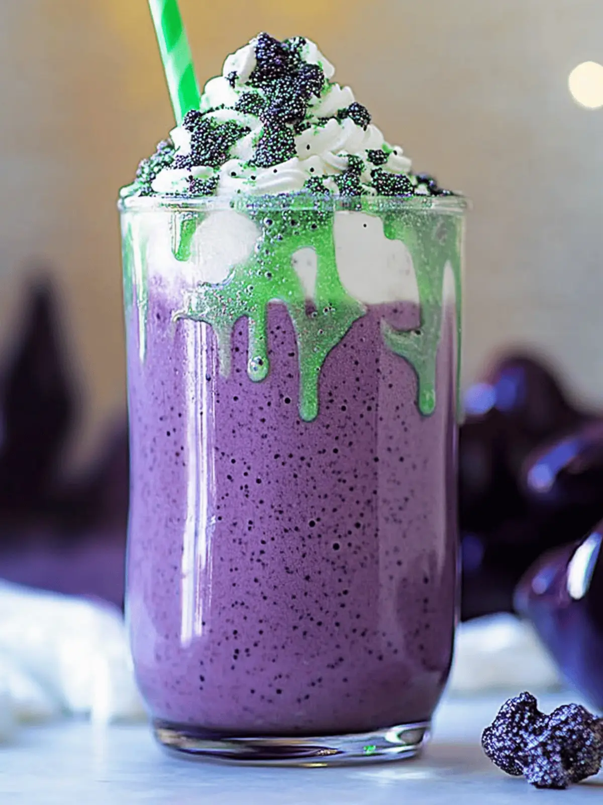 Starbucks Copycat Witch’s Brew Frappuccino