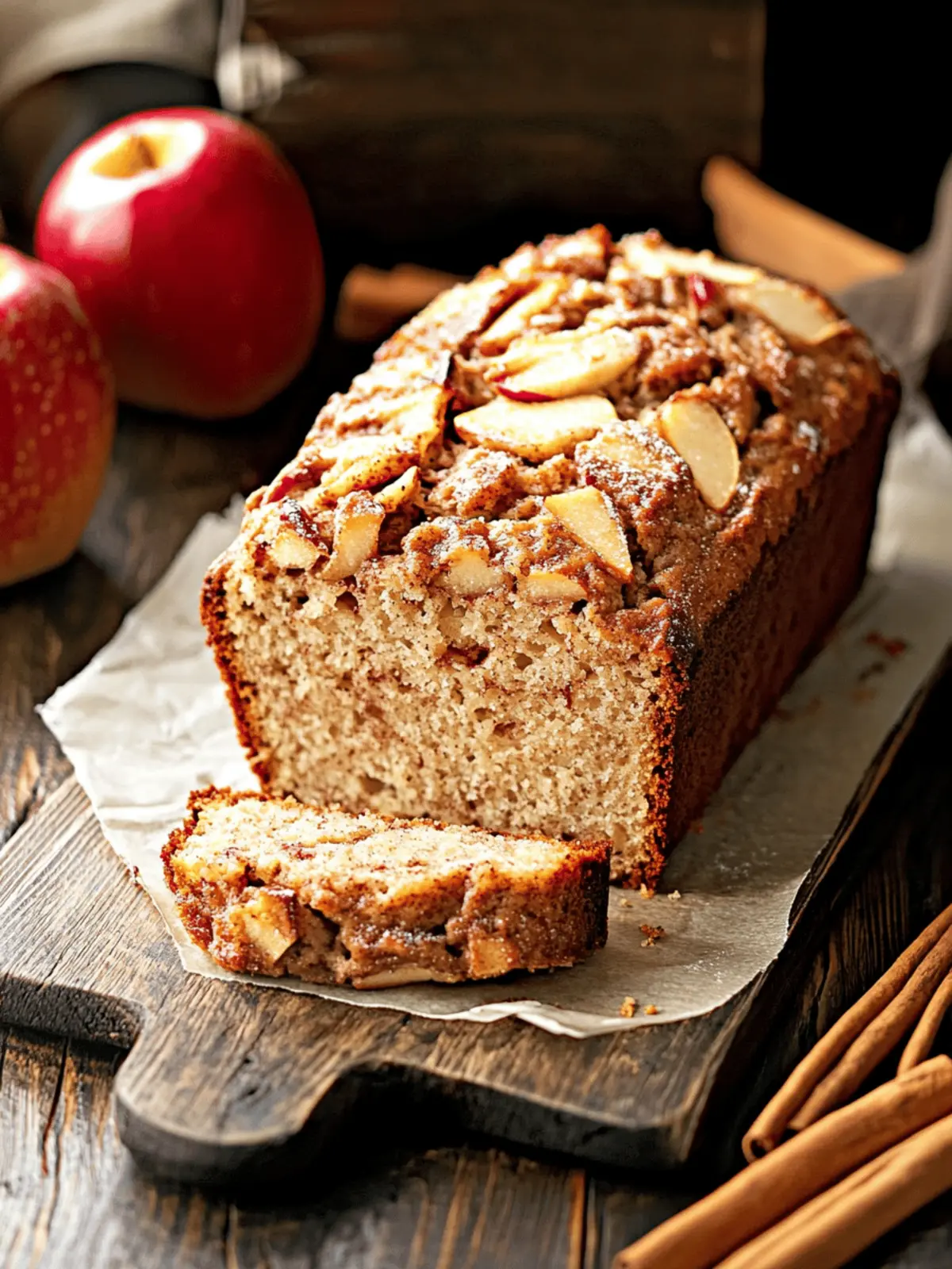 Cinnamon Apple Bread