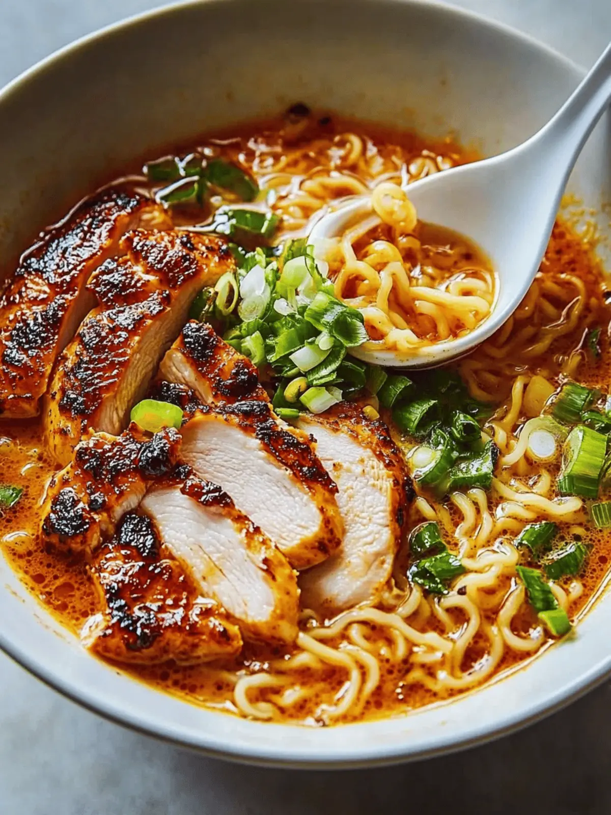 Fiery Chicken Ramen Garlic