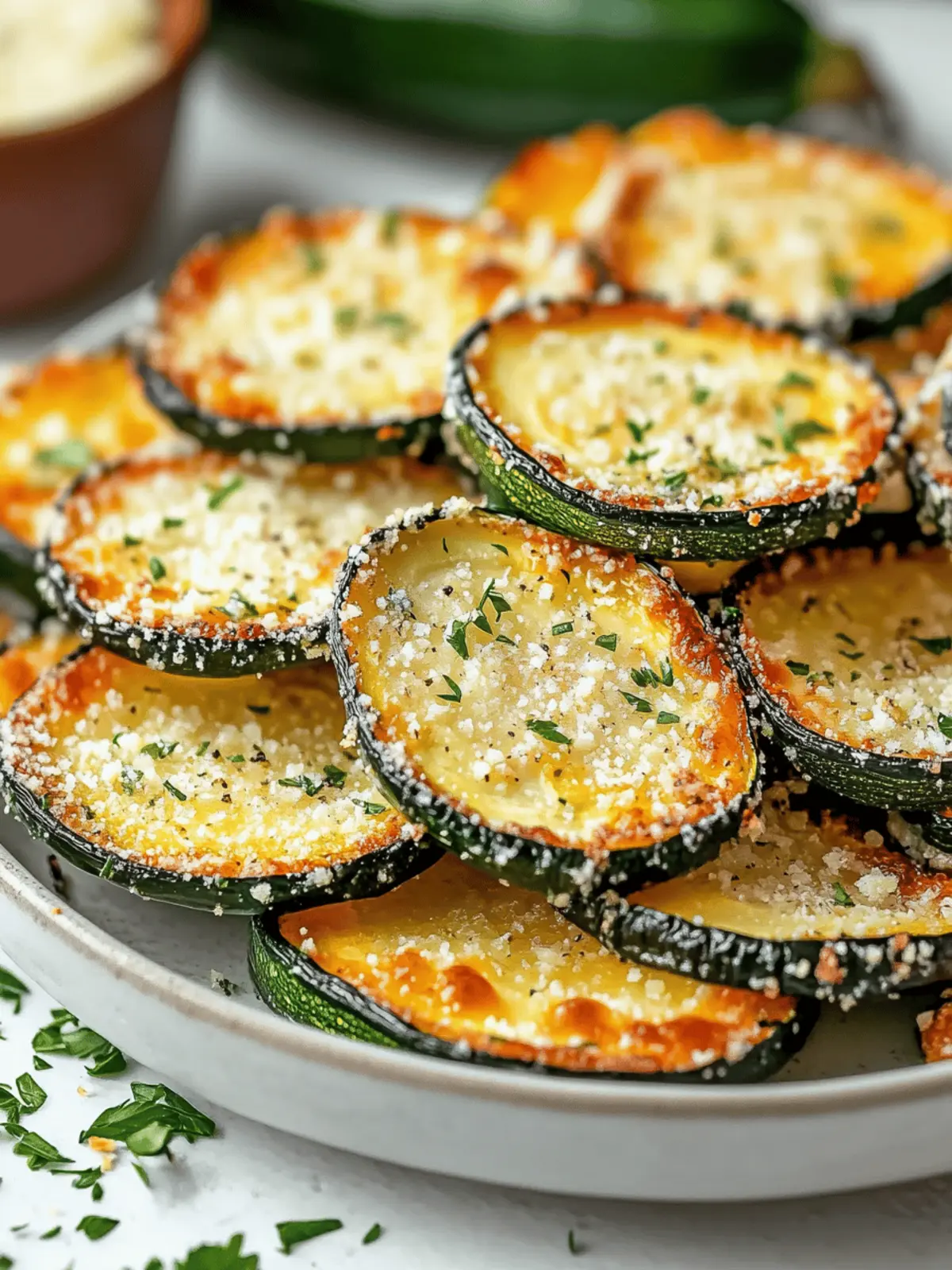 Crispy Baked Parmesan Zucchini Recipe