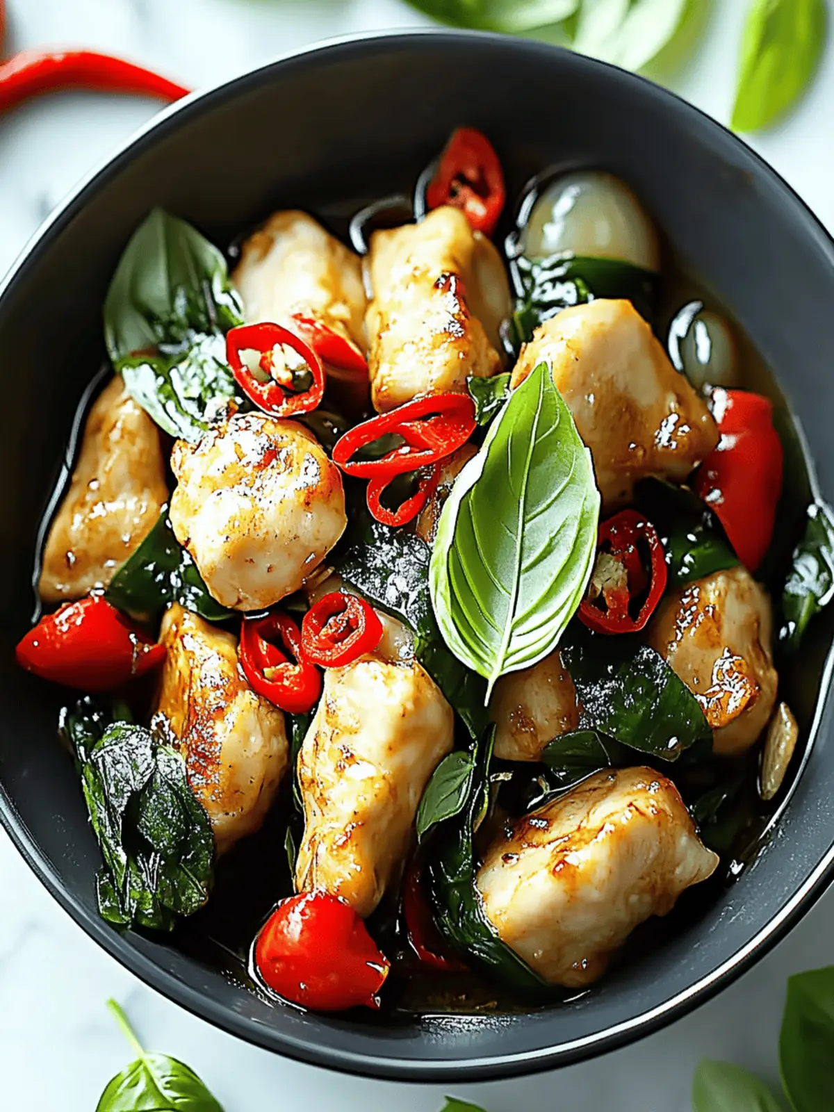Thai Basil Chicken