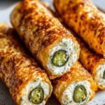 Jalapeño Cream Cheese Mozzarella Rolls