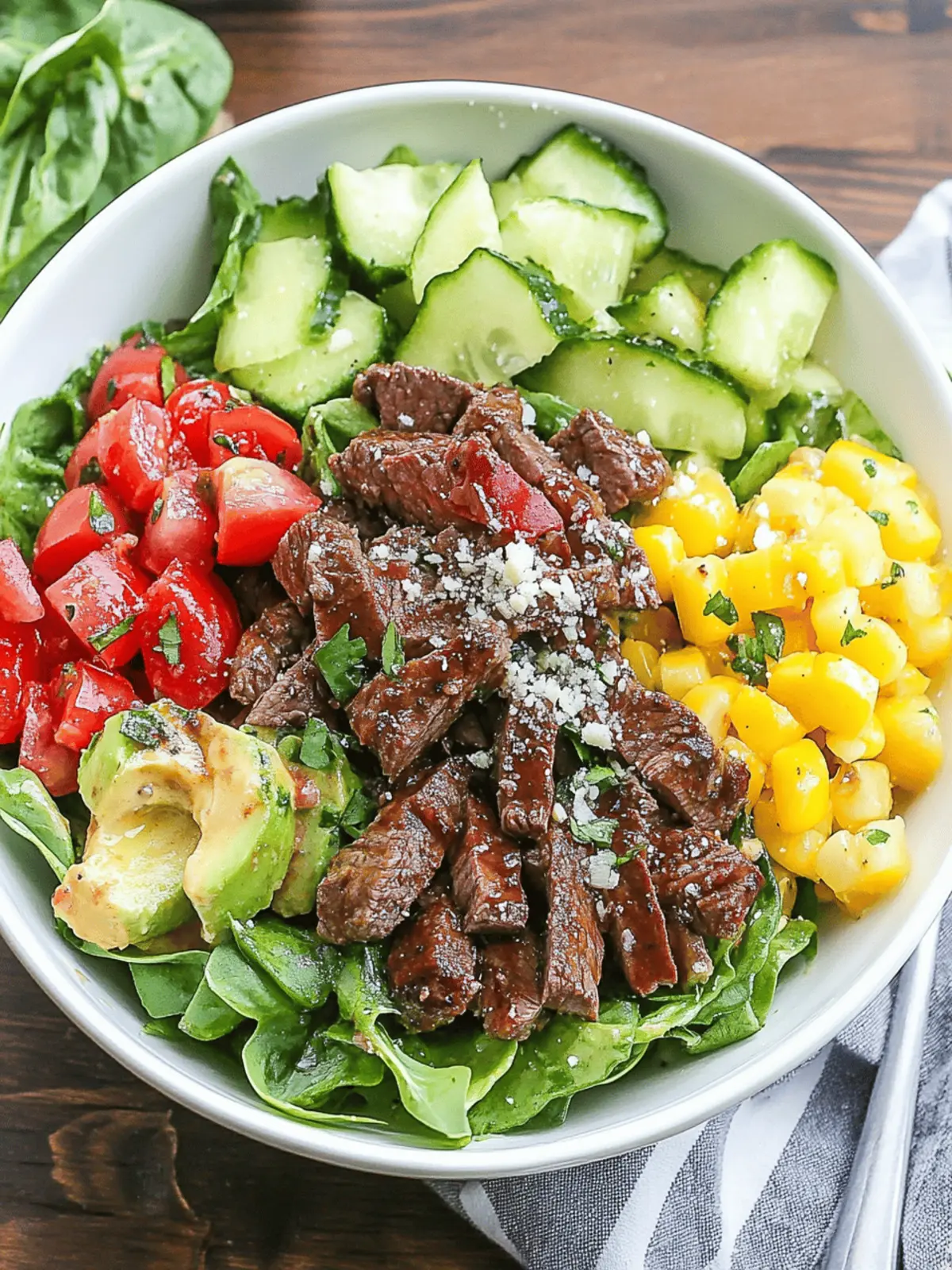 Southwestern Steak Salad
