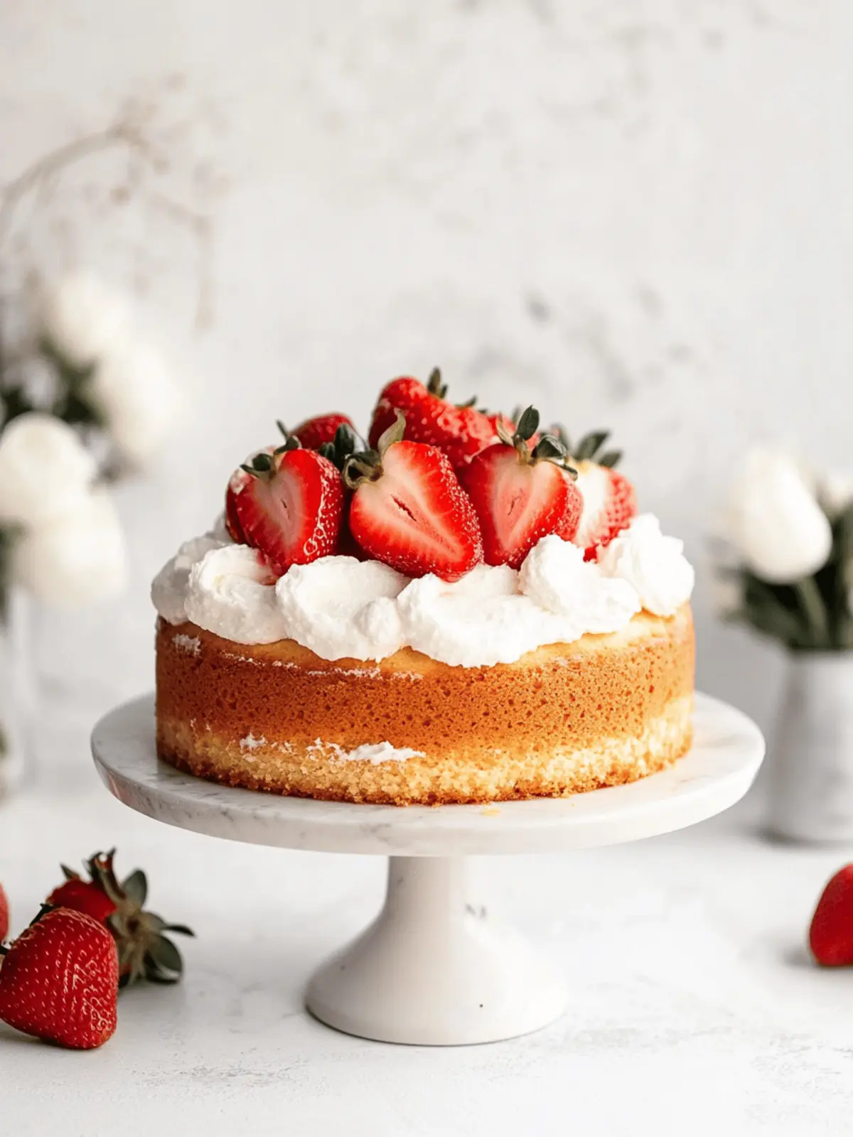 Strawberry Shortcake Cake