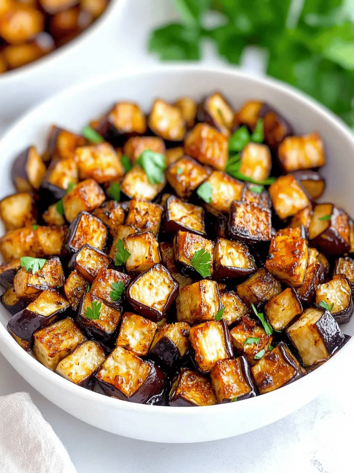 Low-Calorie Air Fryer Eggplant