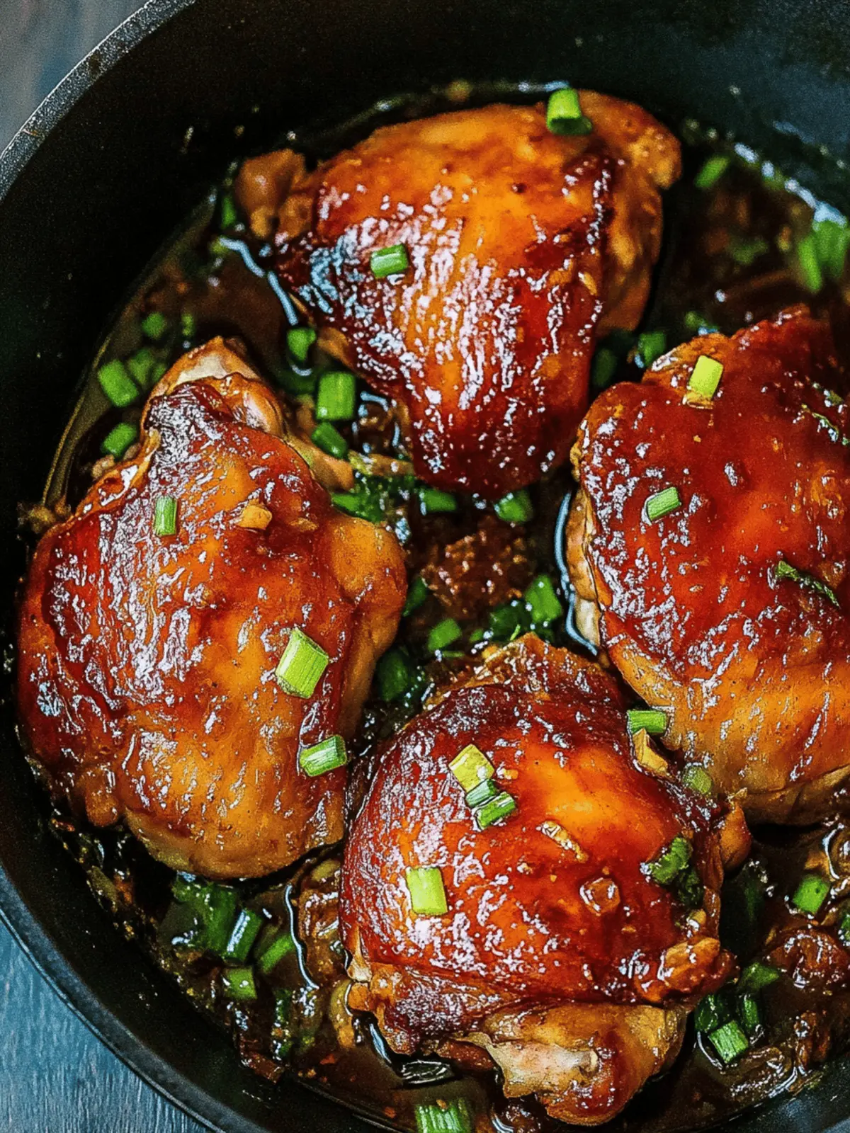Honey Soy Chicken Thighs