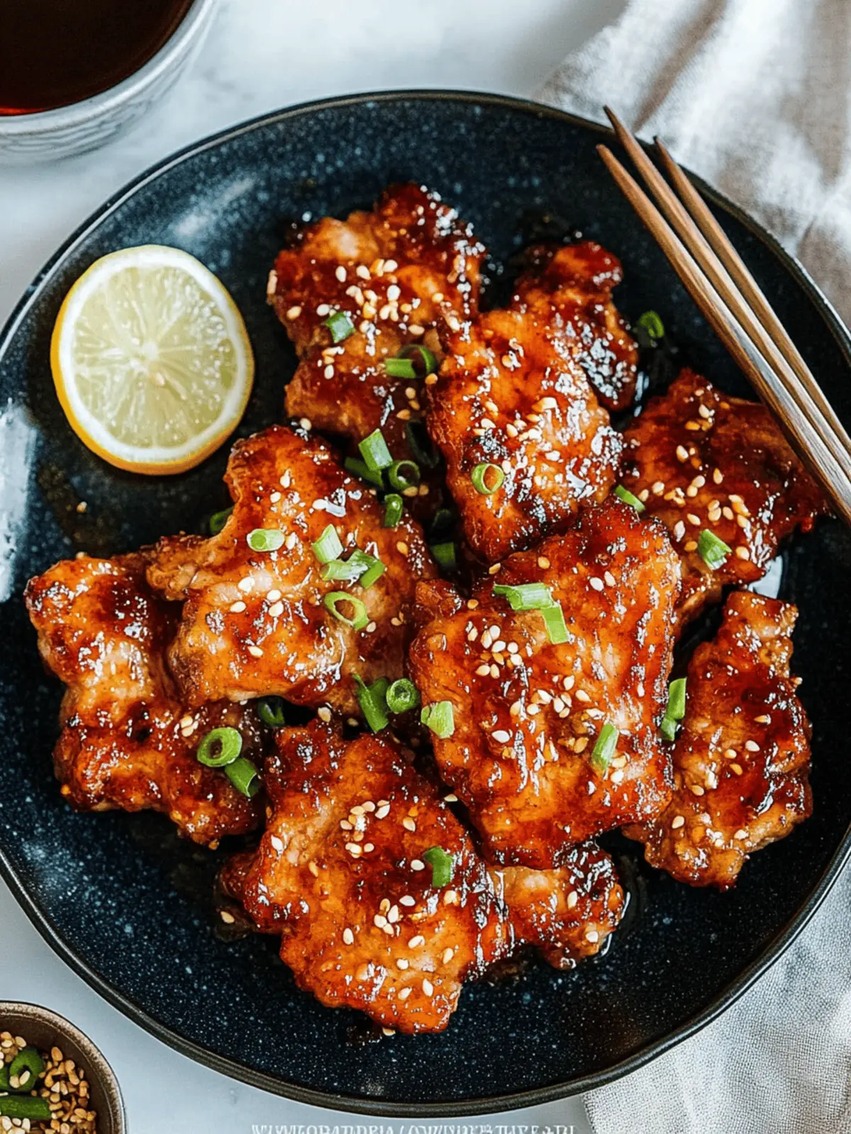 Honey Garlic Pork Chops