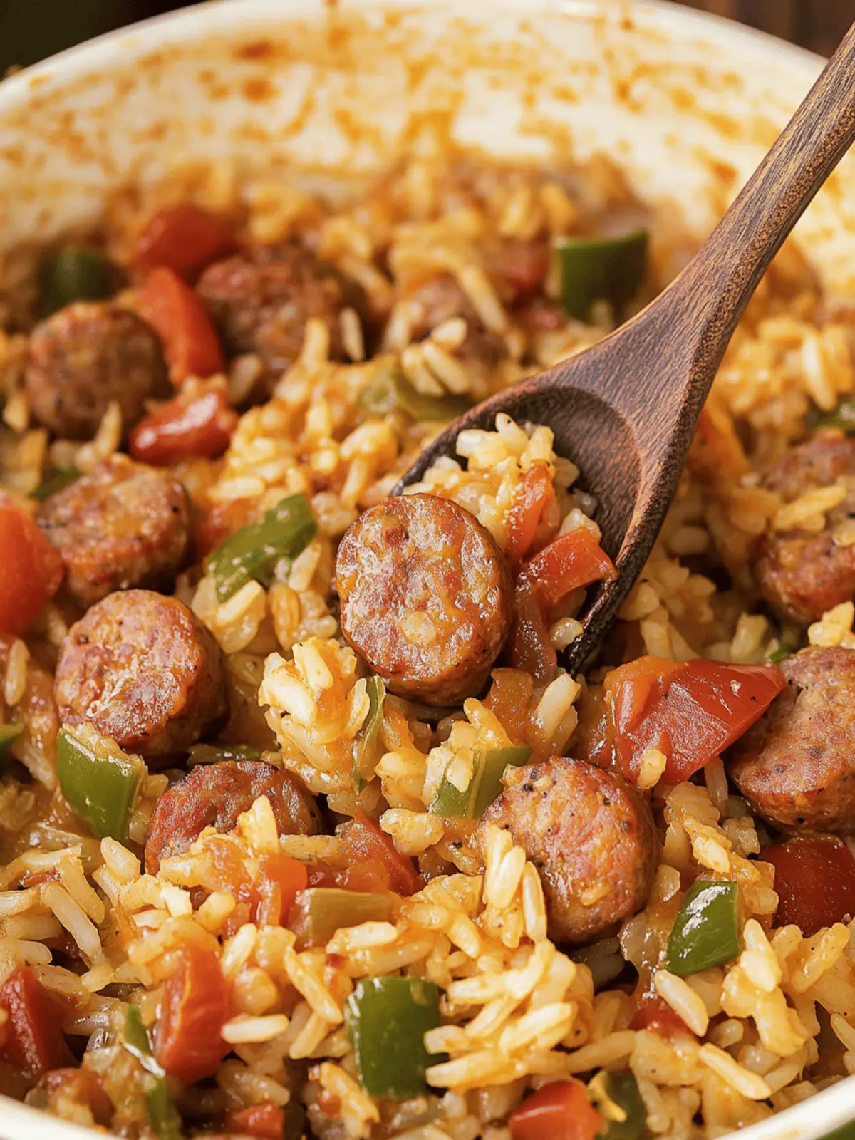 Cajun Sausage and Rice