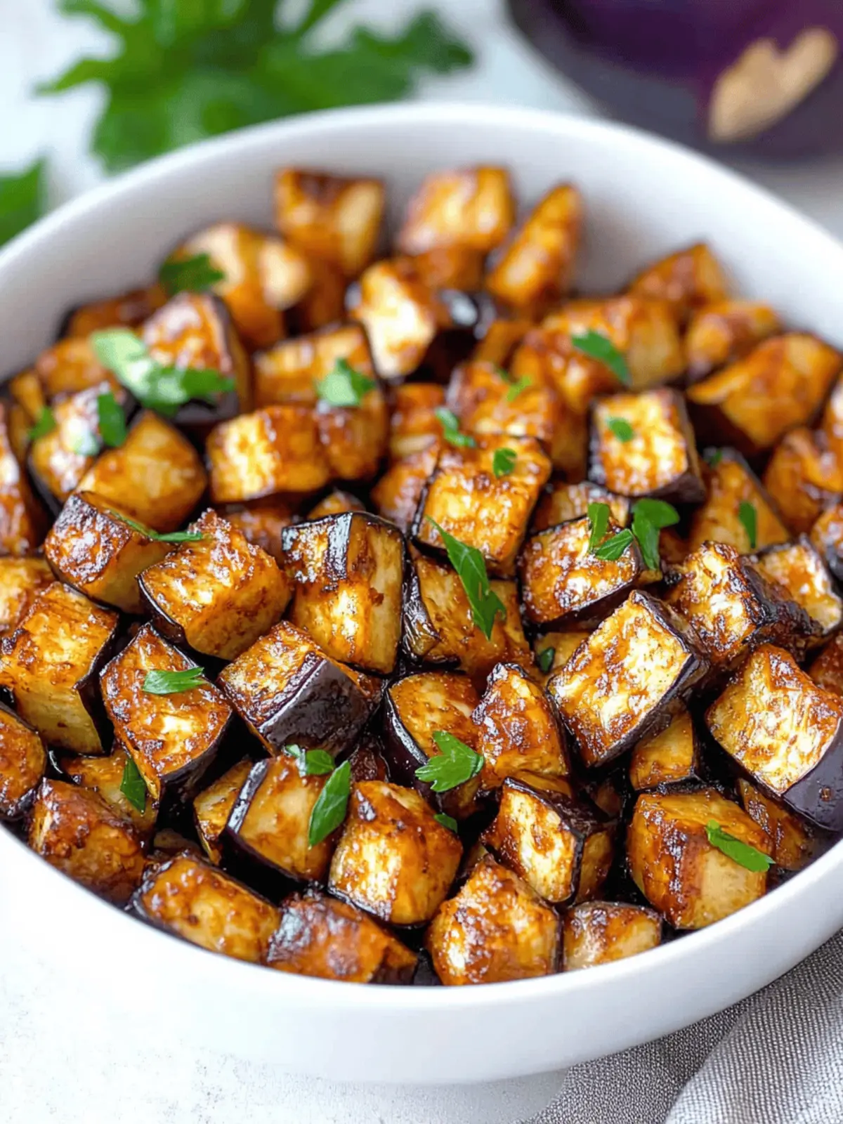Low-Calorie Air Fryer Eggplant
