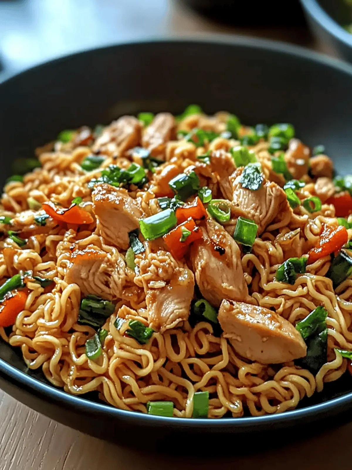 Quick & Tasty Chicken Ramen Stir Fry Recipe