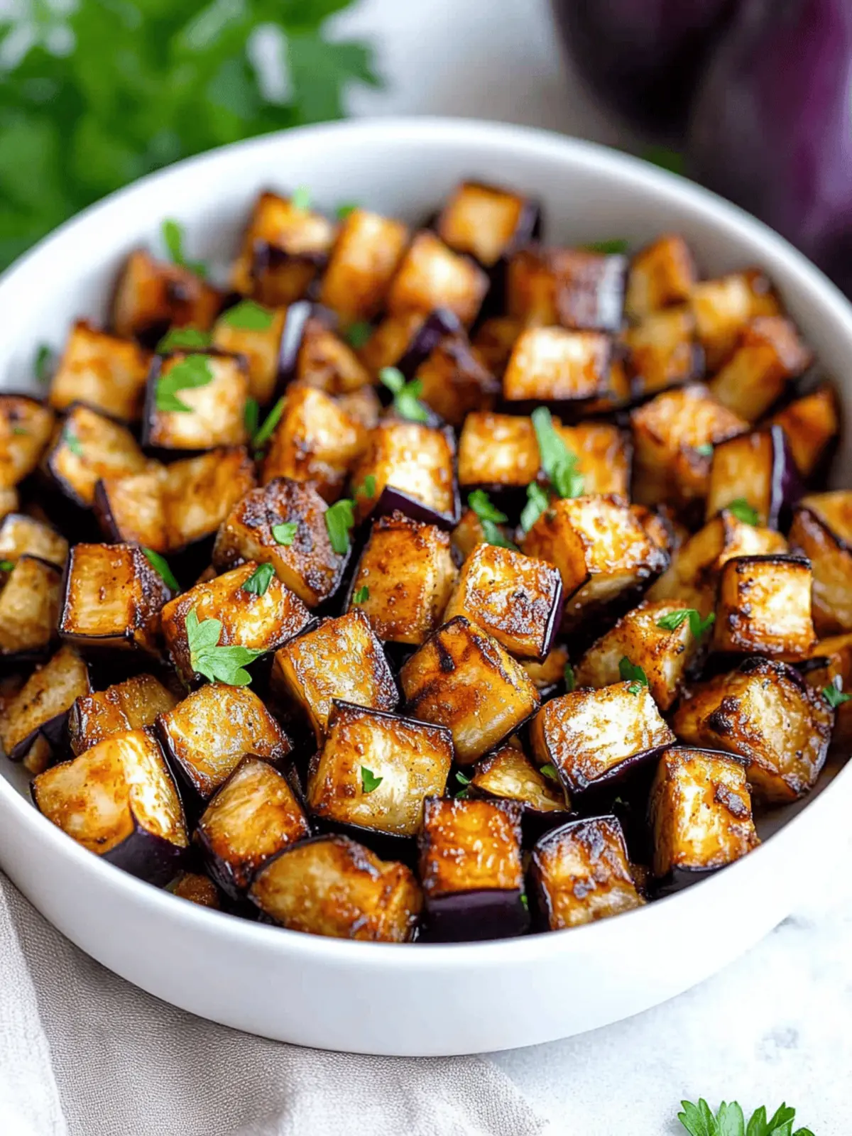 Low-Calorie Air Fryer Eggplant