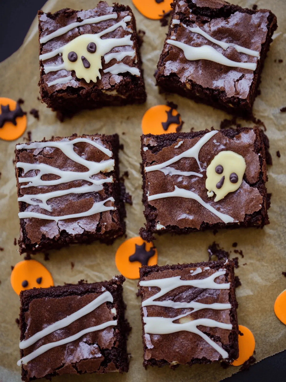 Easy Halloween Brownies 3 Ways