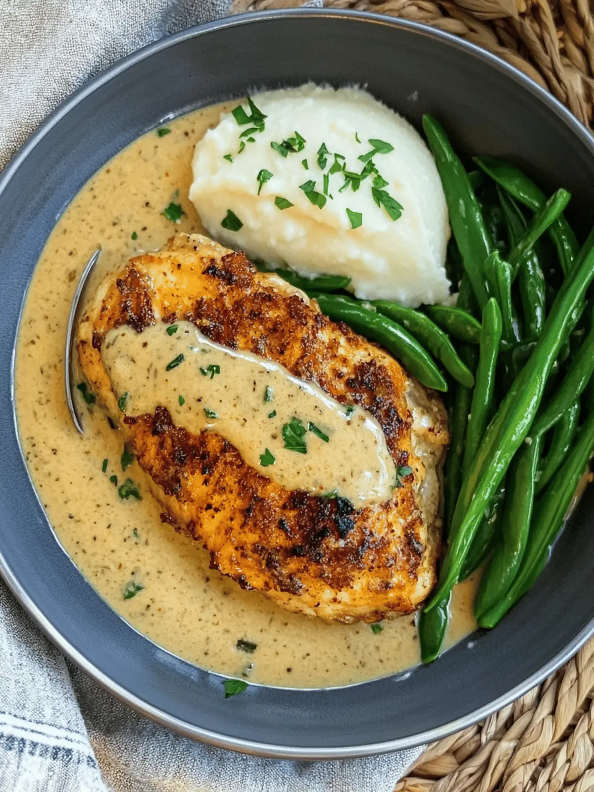 Creamy Garlic Chicken