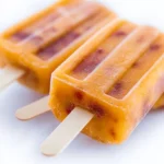 Ripe Peach Popsicles