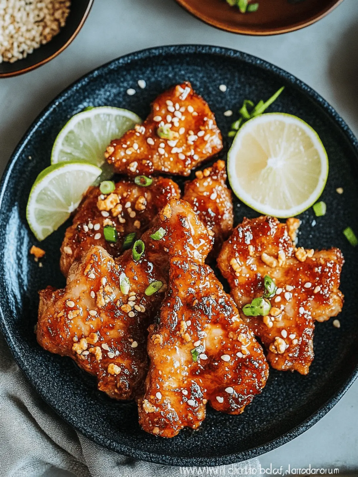 Honey Garlic Pork Chops