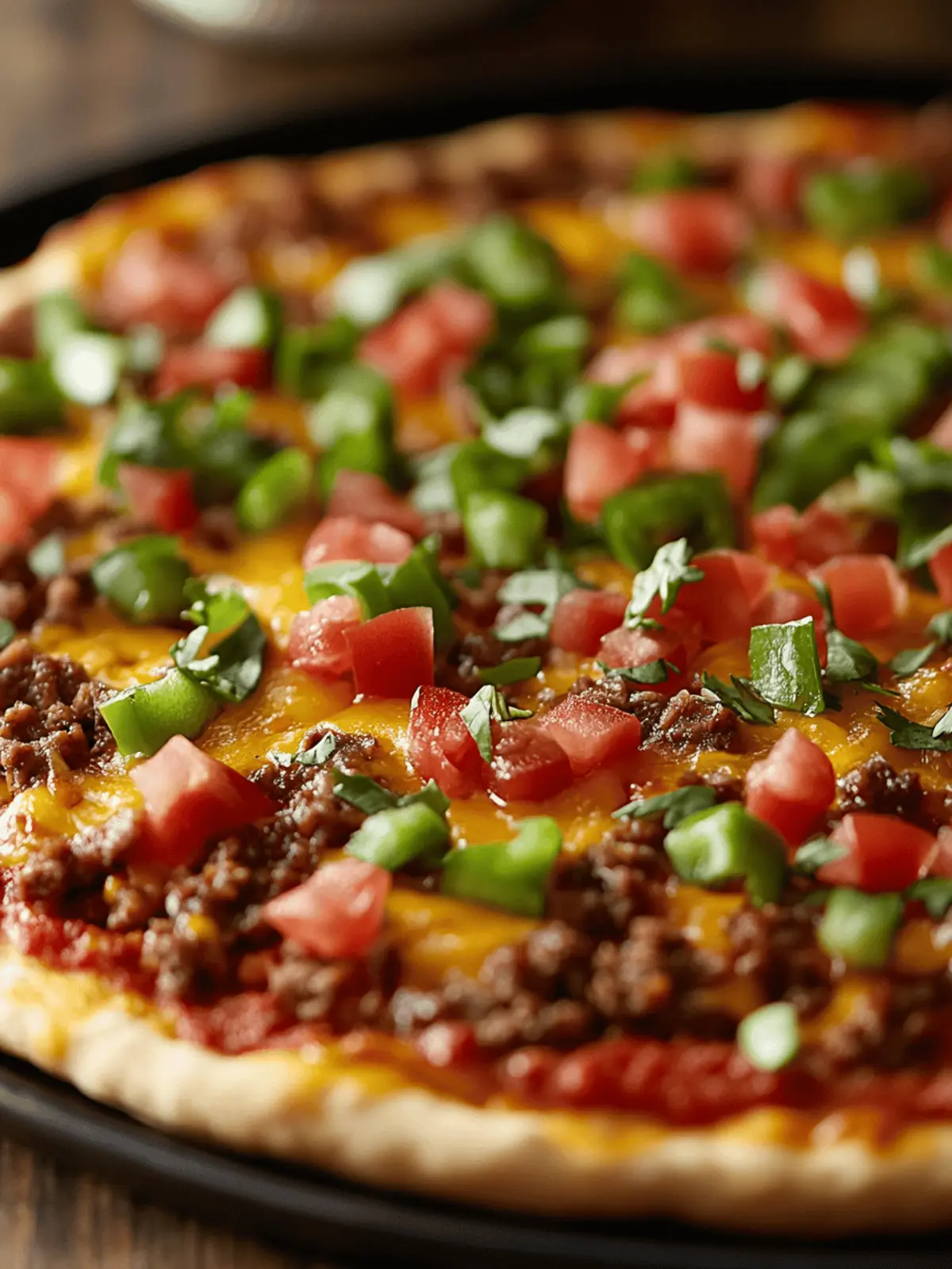 Easy Taco Pizza