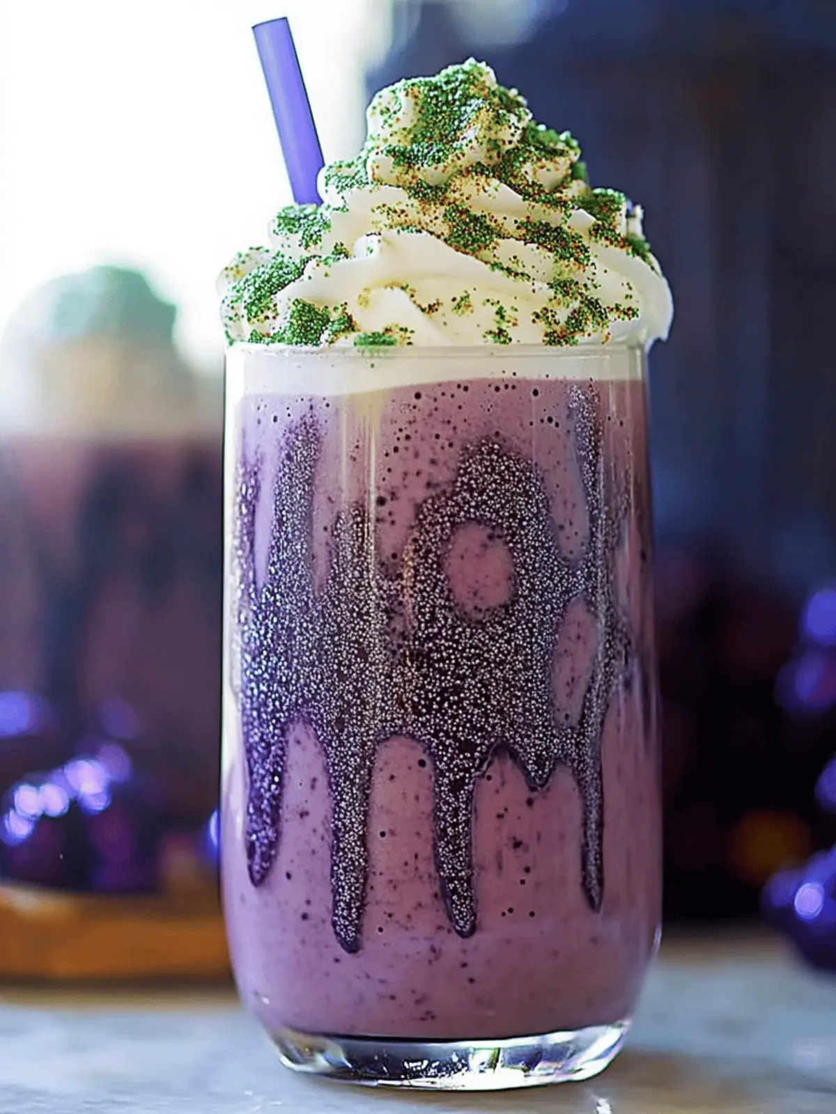 Starbucks Copycat Witch’s Brew Frappuccino