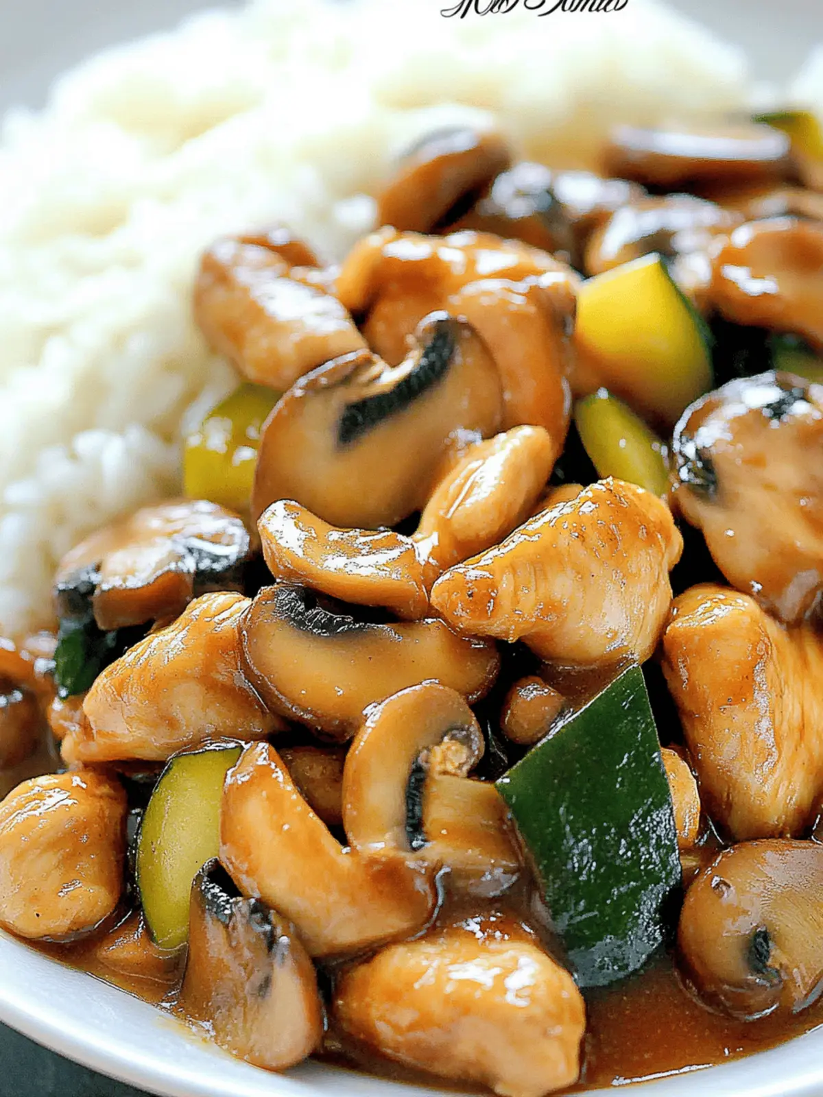 Panda Express Mushroom Chicken Copycat