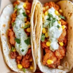 The Ultimate Guide to Fried Chicken Street Corn Tacos with Jalapeño Lime Ranch: A Flavorful Fiesta in Every Bite